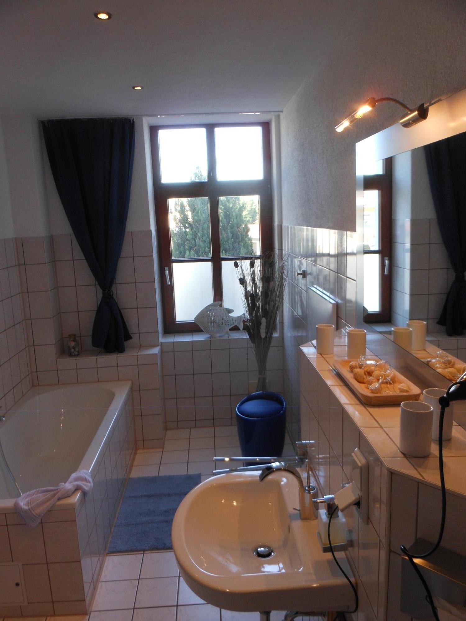 Pension Am Werder Bernburg Chambre photo