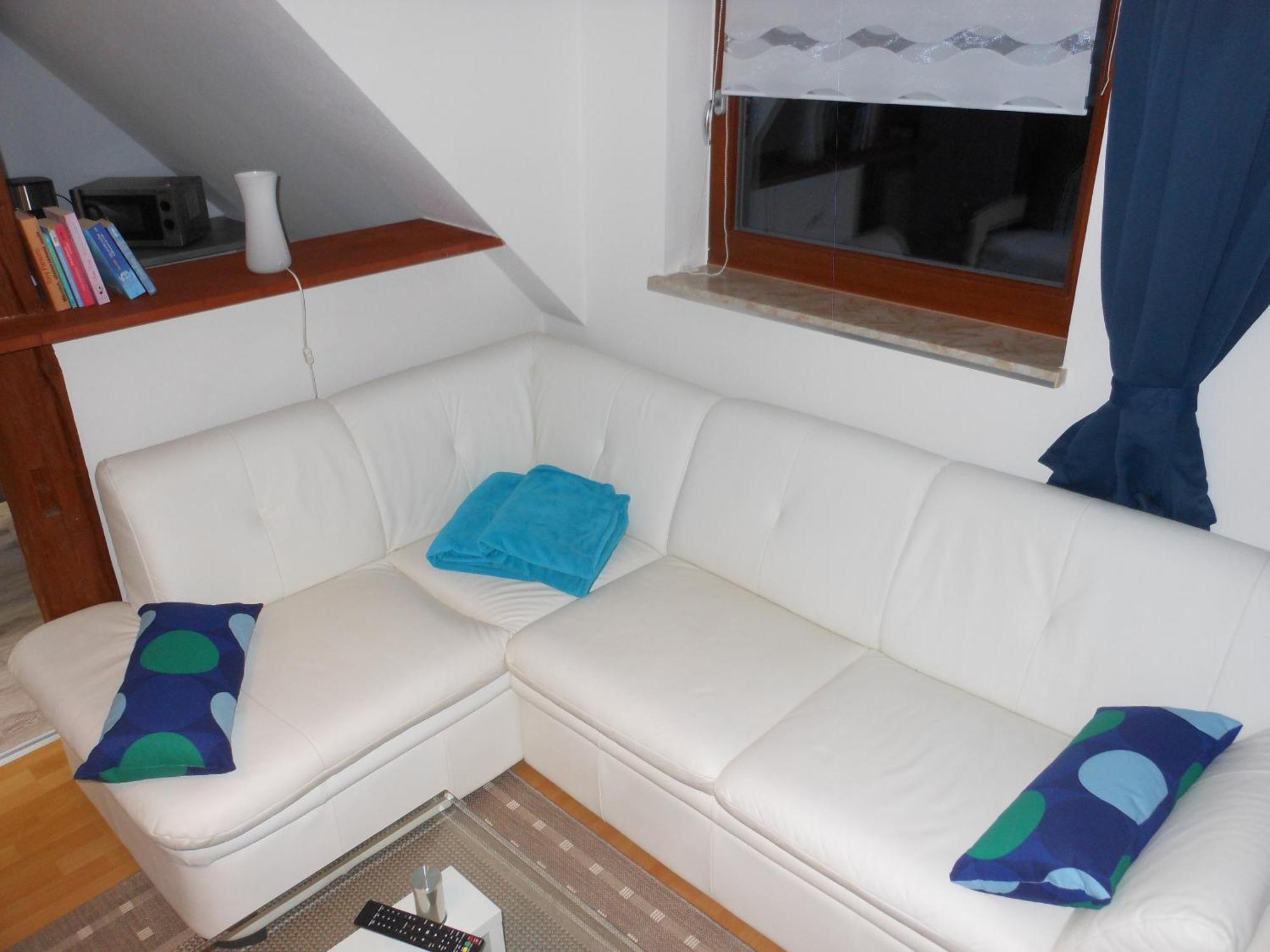 Pension Am Werder Bernburg Chambre photo
